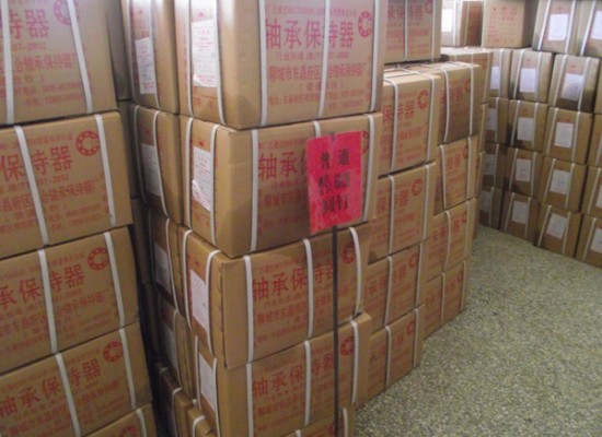 仓库一角