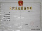 合伙企业营业执照